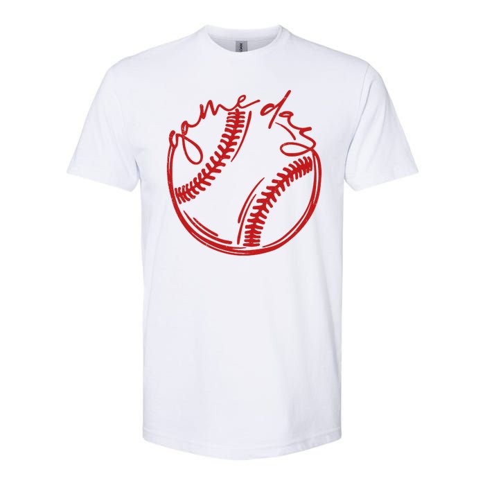 Game Day Baseball Softstyle CVC T-Shirt