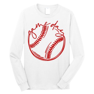 Game Day Baseball Long Sleeve Shirt