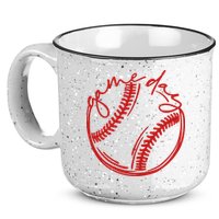 Game Day Baseball 15oz Campfire Ceramic Mug