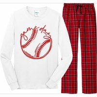 Game Day Baseball Long Sleeve Pajama Set