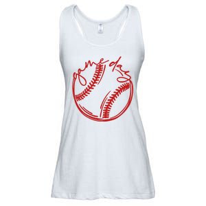 Game Day Baseball Ladies Essential Flowy Tank