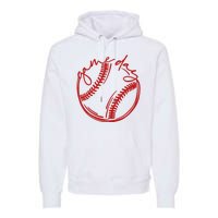 Game Day Baseball Premium Hoodie