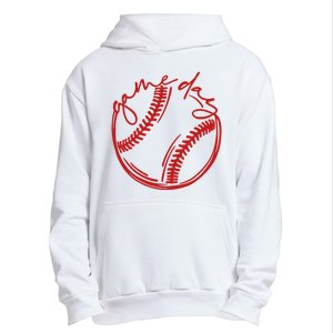 Game Day Baseball Urban Pullover Hoodie