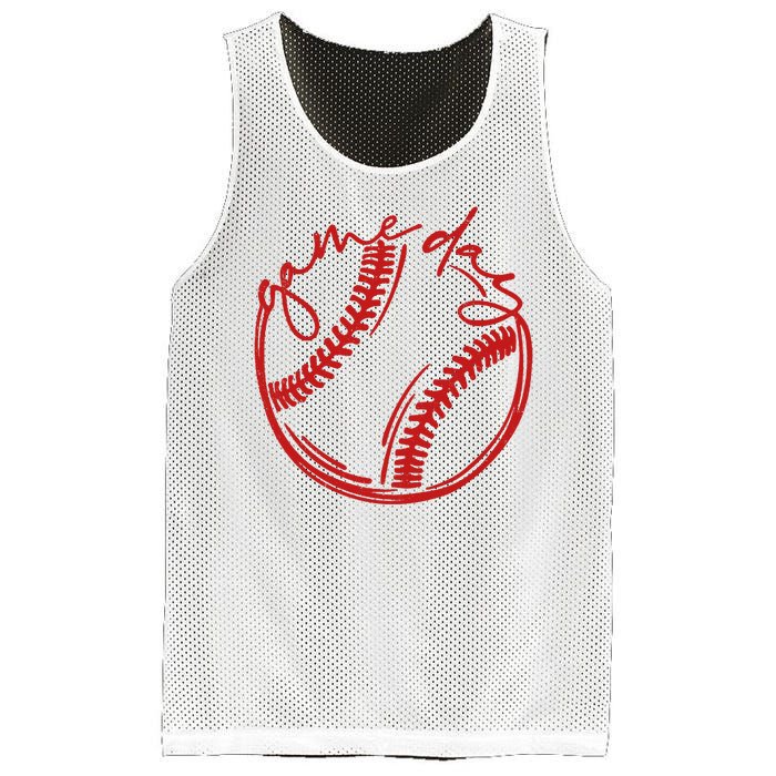 Game Day Baseball Mesh Reversible Basketball Jersey Tank