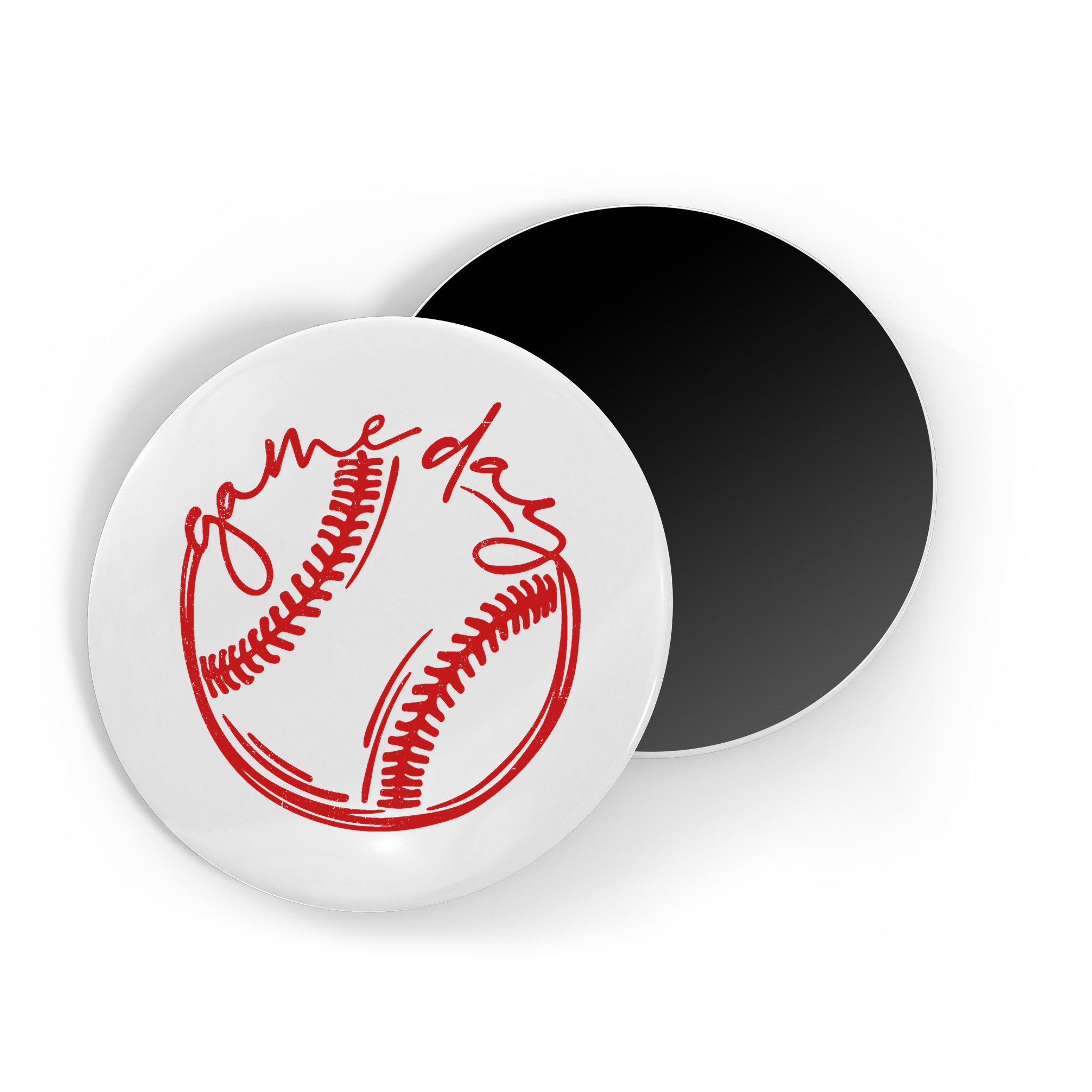 Game Day Baseball Magnet
