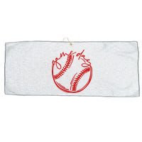 Game Day Baseball Large Microfiber Waffle Golf Towel