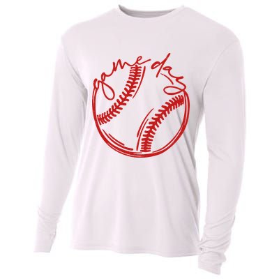 Game Day Baseball Cooling Performance Long Sleeve Crew
