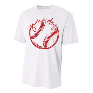 Game Day Baseball Performance Sprint T-Shirt