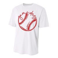 Game Day Baseball Performance Sprint T-Shirt