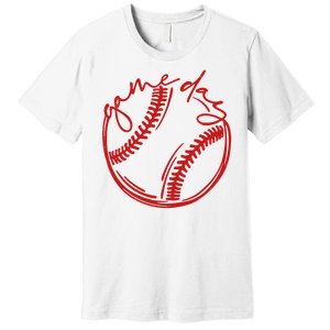 Game Day Baseball Premium T-Shirt