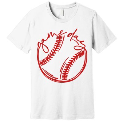 Game Day Baseball Premium T-Shirt