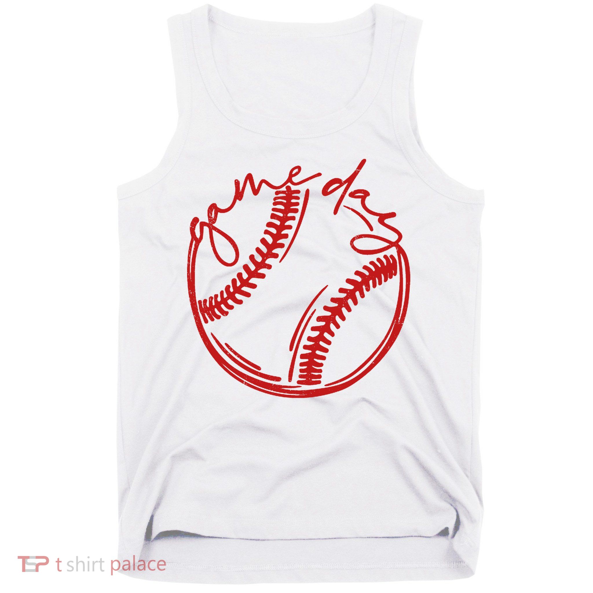 Game Day Baseball Tank Top