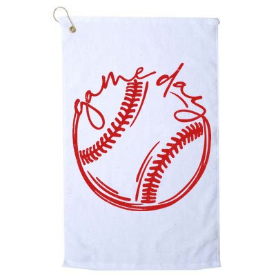 Game Day Baseball Golf Towel