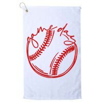 Game Day Baseball Golf Towel