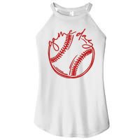 Game Day Baseball Women's Perfect Tri Rocker Tank