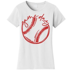 Game Day Baseball Women's T-Shirt