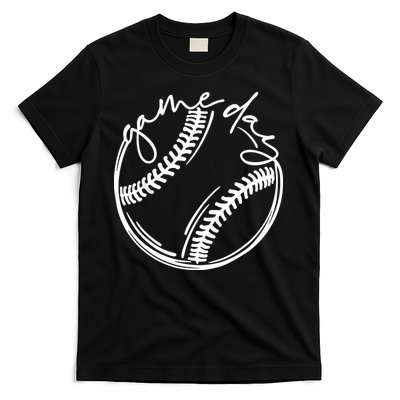 Game Day Baseball Baseball Life, Softball Life For Mom T-Shirt