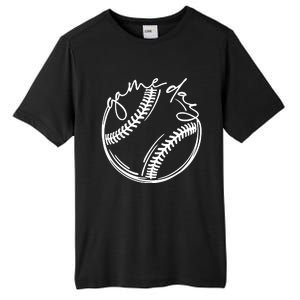 Game Day Baseball Baseball Life, Softball Life For Mom Tall Fusion ChromaSoft Performance T-Shirt