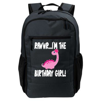 Girl Dinosaur Birthday Party - I'm The Birthday Girl Daily Commute Backpack