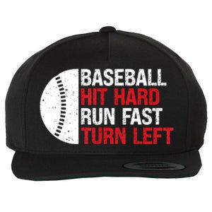 Game Day Baseball For Lovers Baseball Man Woman Wool Snapback Cap