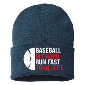 Game Day Baseball For Lovers Baseball Man Woman Sustainable Knit Beanie