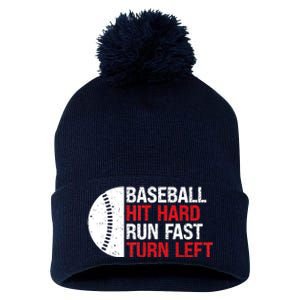 Game Day Baseball For Lovers Baseball Man Woman Pom Pom 12in Knit Beanie