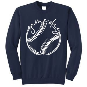 Game Day Baseball Baseball Life, Softball Life For Mom Tall Sweatshirt