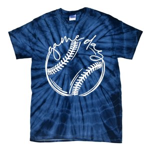 Game Day Baseball Baseball Life, Softball Life For Mom Tie-Dye T-Shirt