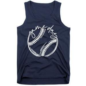 Game Day Baseball Baseball Life, Softball Life For Mom Tank Top