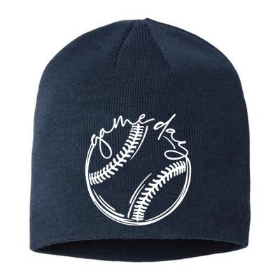 Game Day Baseball Baseball Life, Softball Life For Mom Sustainable Beanie