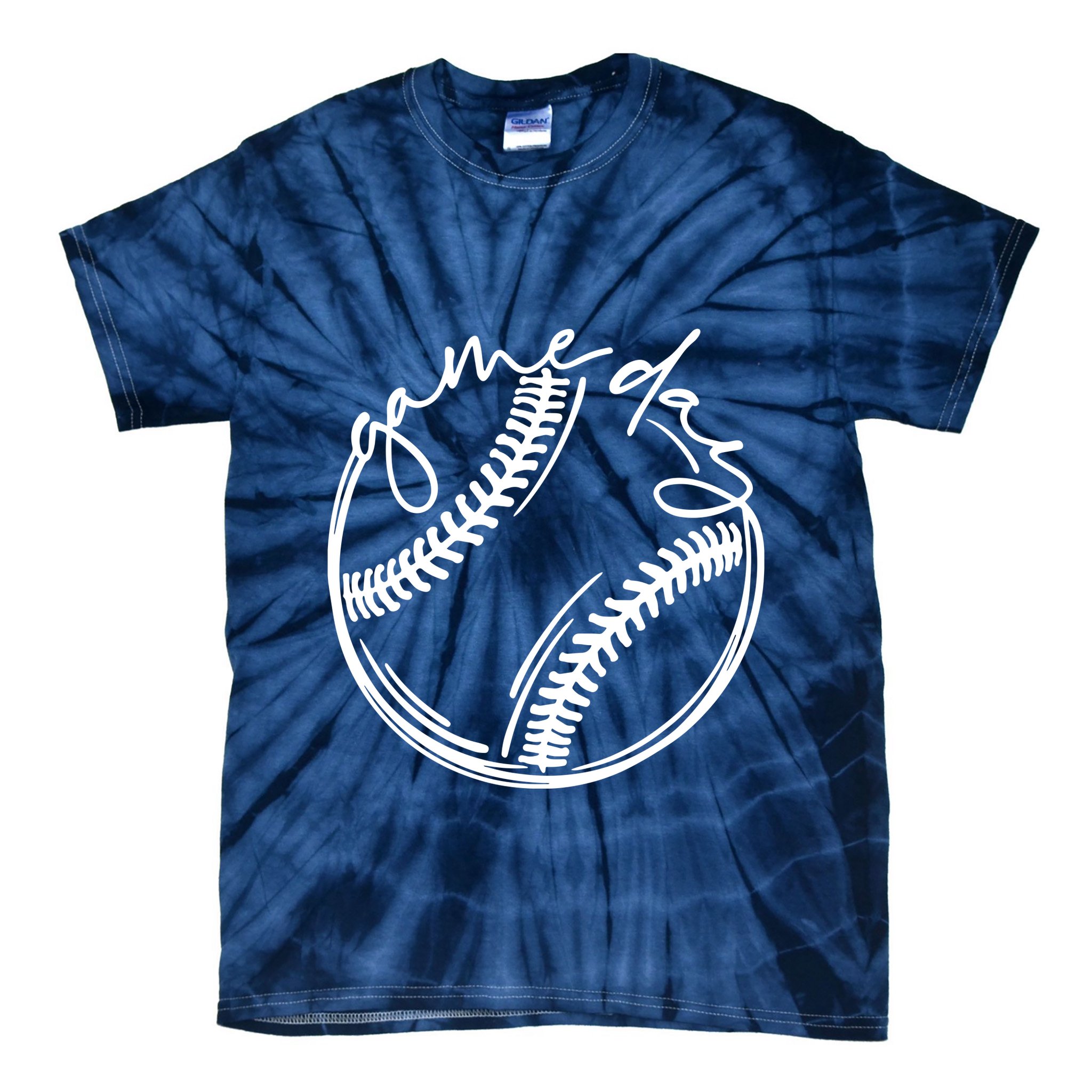 Game Day Baseball Baseball Life, Softball Life For Mom Tie-Dye T-Shirt