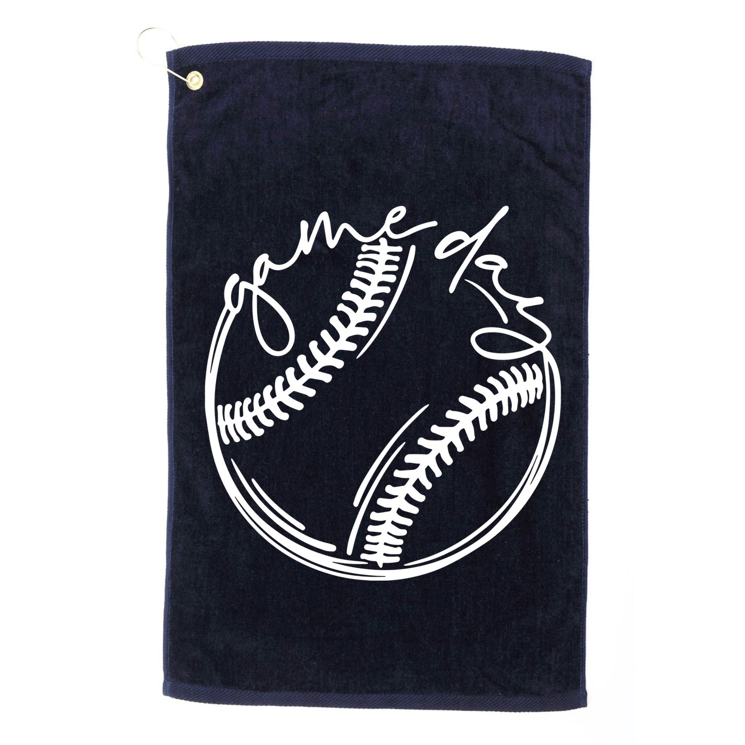 Game Day Baseball Baseball Life, Softball Life For Mom Golf Towel