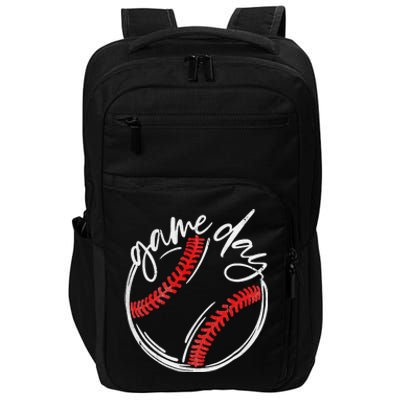 Game Day Baseball Baseball Life Softball Life For Mom Impact Tech Backpack