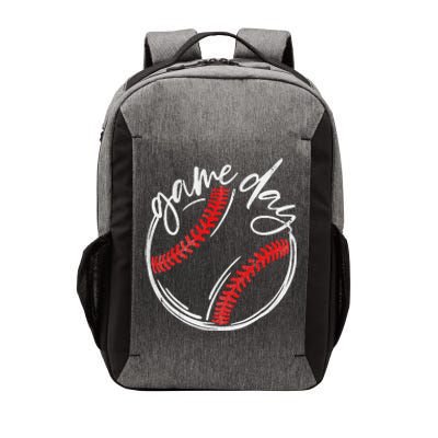 Game Day Baseball Baseball Life Softball Life For Mom Vector Backpack