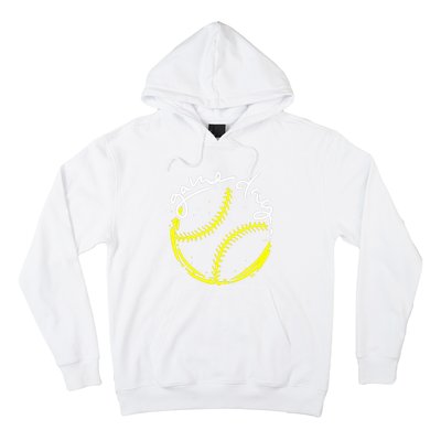 Game Day Baseball Life, Softball Life For Mom Hoodie