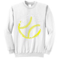 Game Day Baseball Life, Softball Life For Mom Sweatshirt