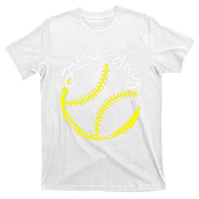 Game Day Baseball Life, Softball Life For Mom T-Shirt