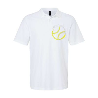 Game Day Baseball Life, Softball Life For Mom Softstyle Adult Sport Polo