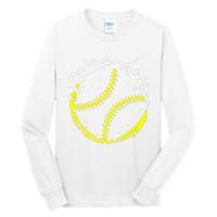 Game Day Baseball Life, Softball Life For Mom Tall Long Sleeve T-Shirt