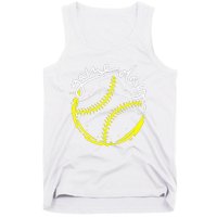 Game Day Baseball Life, Softball Life For Mom Tank Top