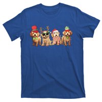 Golden Doodle Christmas Dogs Xmas Lights Christmas Xmas Tree Gift T-Shirt