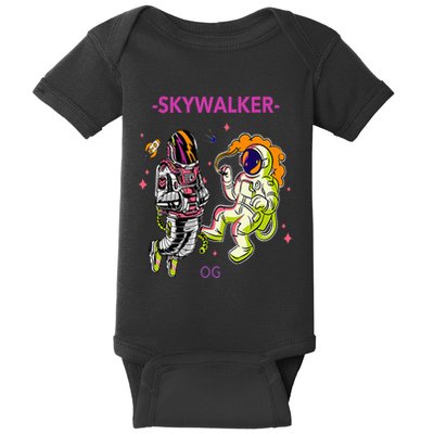 Greatest Dad Cannabis Strain Skywalker Og Weed Design Baby Bodysuit