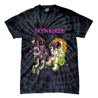 Greatest Dad Cannabis Strain Skywalker Og Weed Design Tie-Dye T-Shirt