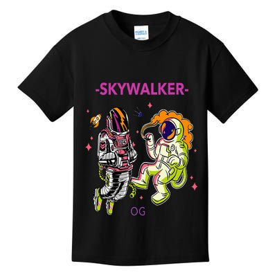Greatest Dad Cannabis Strain Skywalker Og Weed Design Kids T-Shirt
