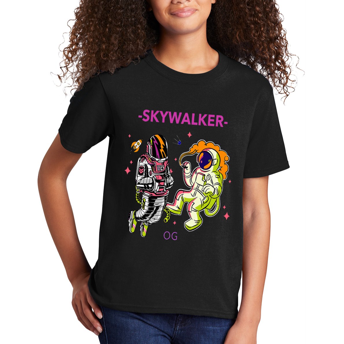 Greatest Dad Cannabis Strain Skywalker Og Weed Design Kids T-Shirt