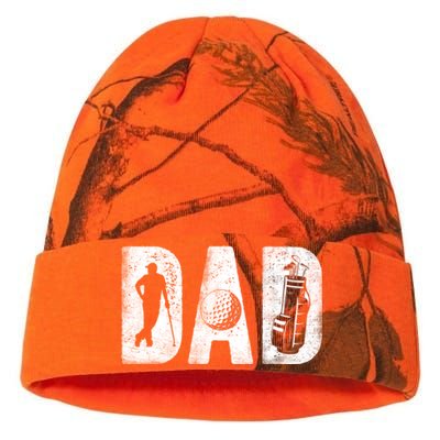 Golfing Dad Classic Bold Font FatherS Day Golf Daddy Kati Licensed 12" Camo Beanie