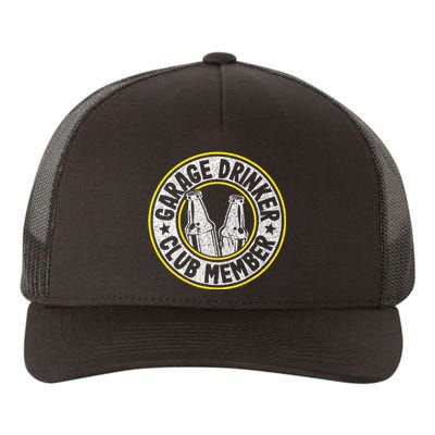 Garage Drinker Club Member Yupoong Adult 5-Panel Trucker Hat