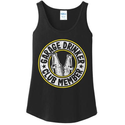 Garage Drinker Club Member Ladies Essential Tank