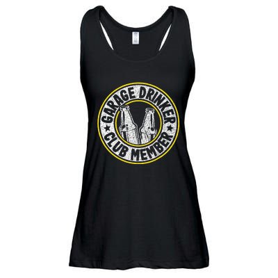 Garage Drinker Club Member Ladies Essential Flowy Tank