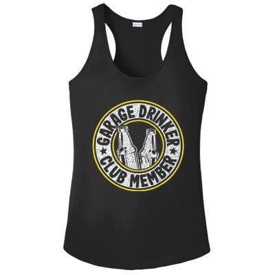 Garage Drinker Club Member Ladies PosiCharge Competitor Racerback Tank